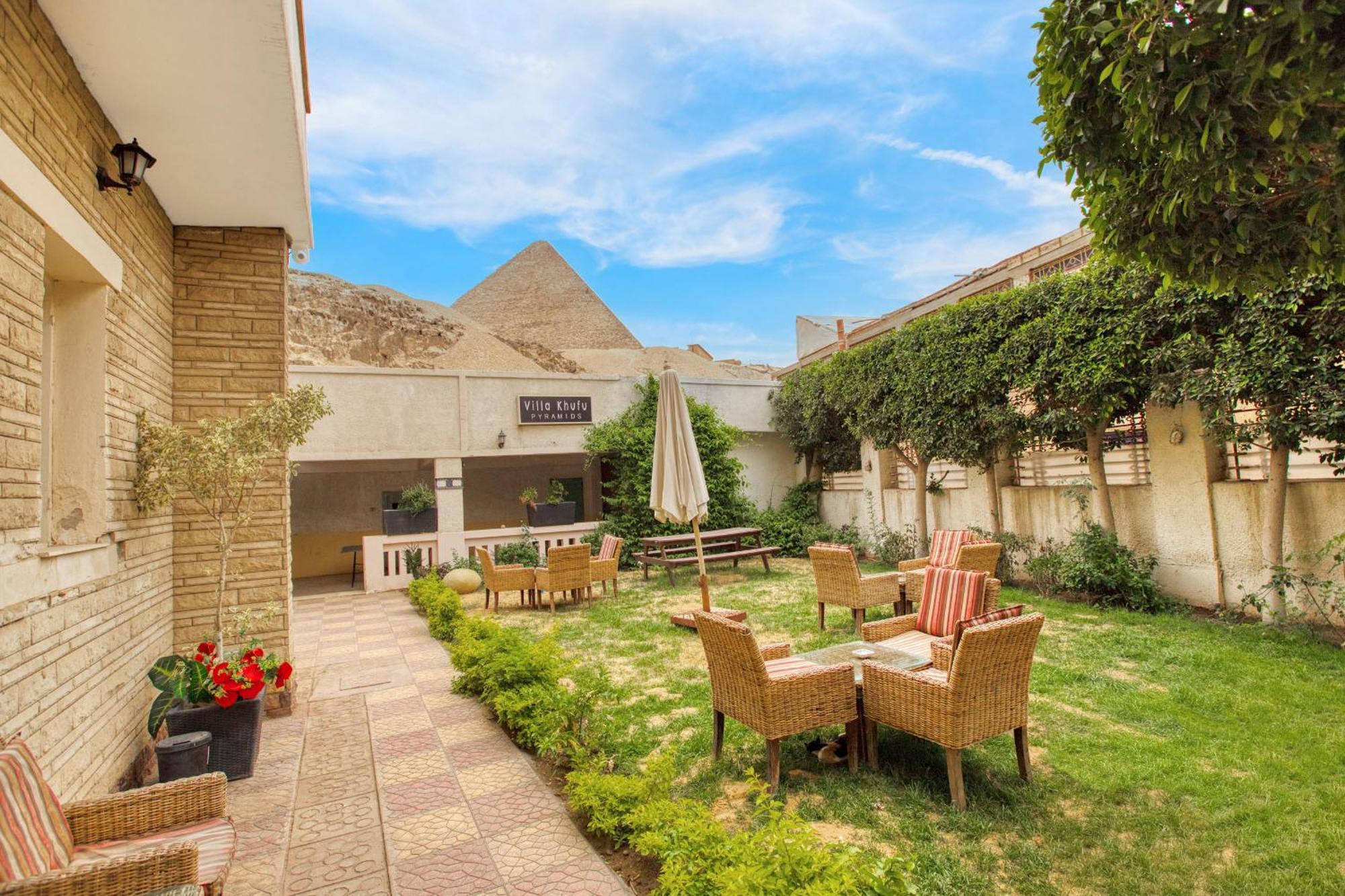 Villa Khufu Pyramids Hotel Kafret el-Gabal Exterior foto