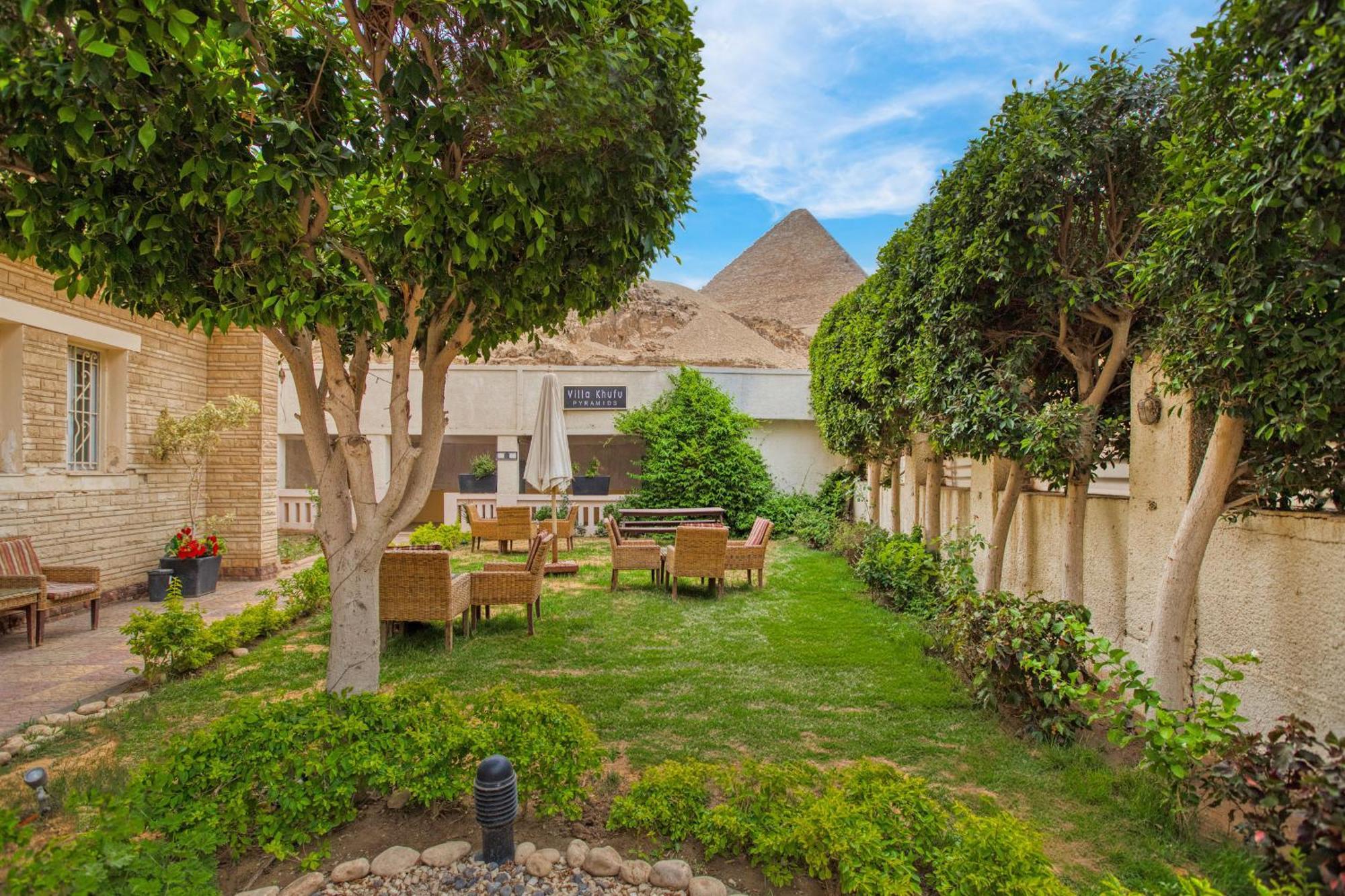 Villa Khufu Pyramids Hotel Kafret el-Gabal Exterior foto