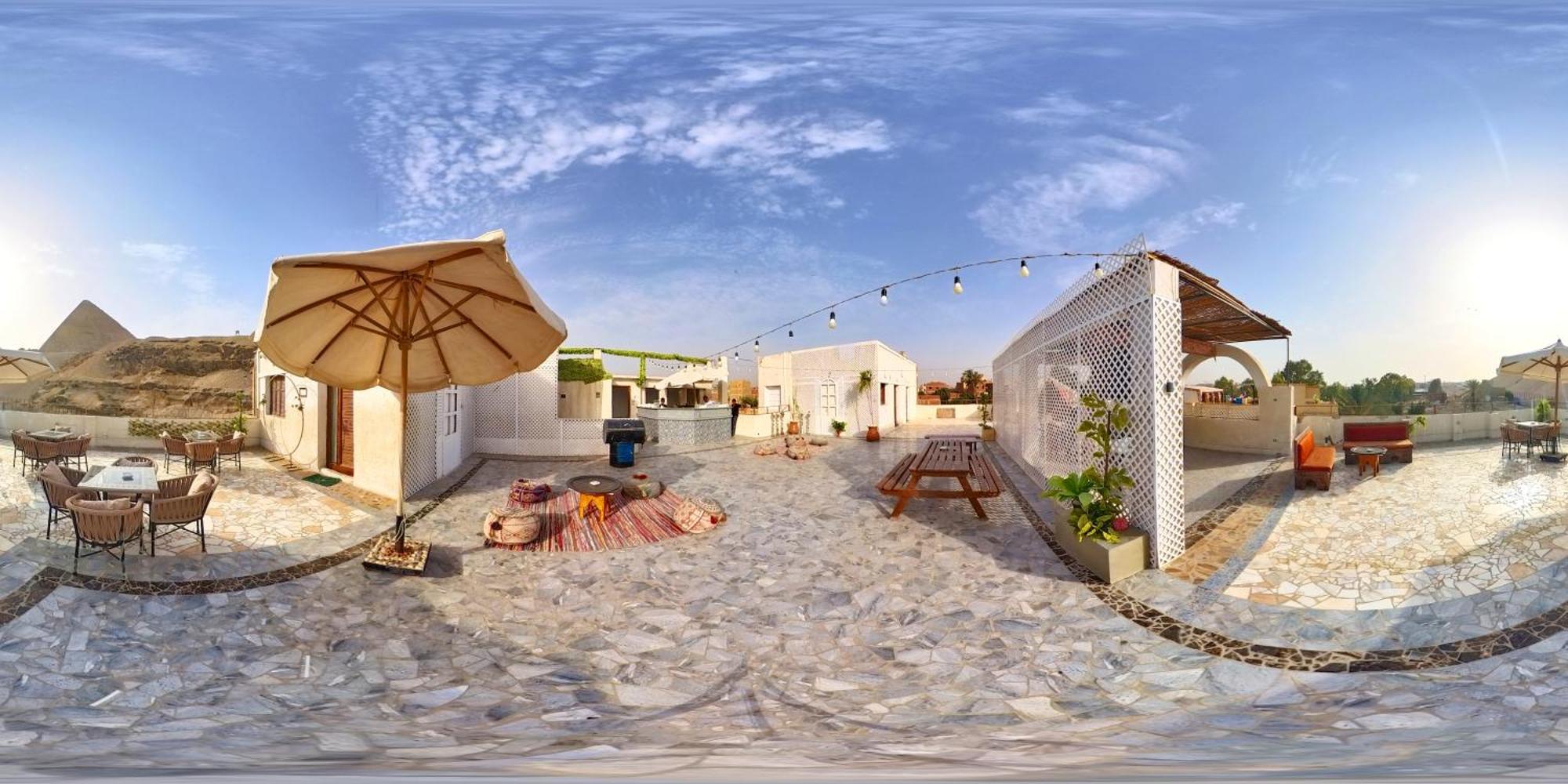 Villa Khufu Pyramids Hotel Kafret el-Gabal Exterior foto